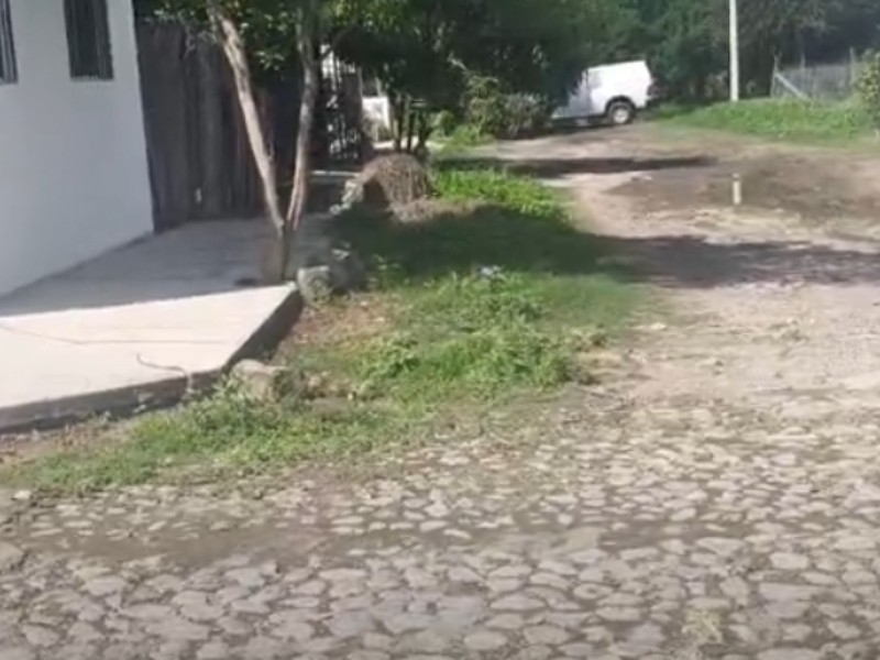 Hieren con arma blanca a hombre en  colonia Fraccionamiento Villa
