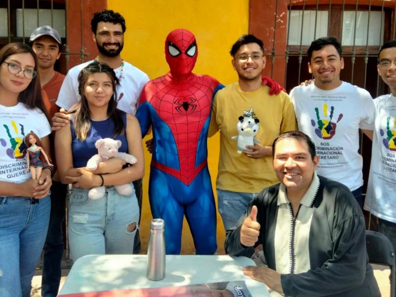 Hombre Araña llama a realizar voluntariado por niños hospitalizados