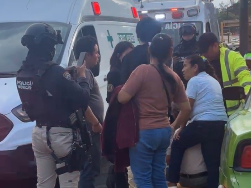 Hombre atropellado sobre Circuito Presidentes, atravesó de forma imprudente