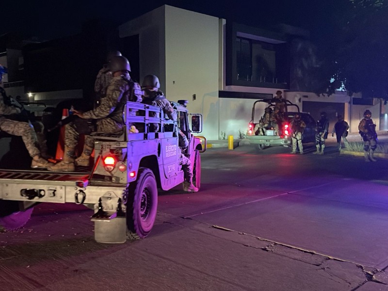 Federales abaten a presunto sicario en el fraccionamiento Bonanza