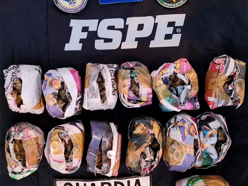 Hombre es detenido en posesión de 380 dosis de marihuana en León