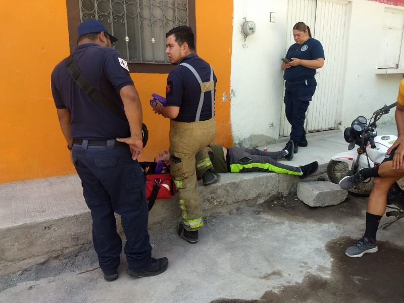 Hombre fue atendido por picadura de abejas en cancha deportiva