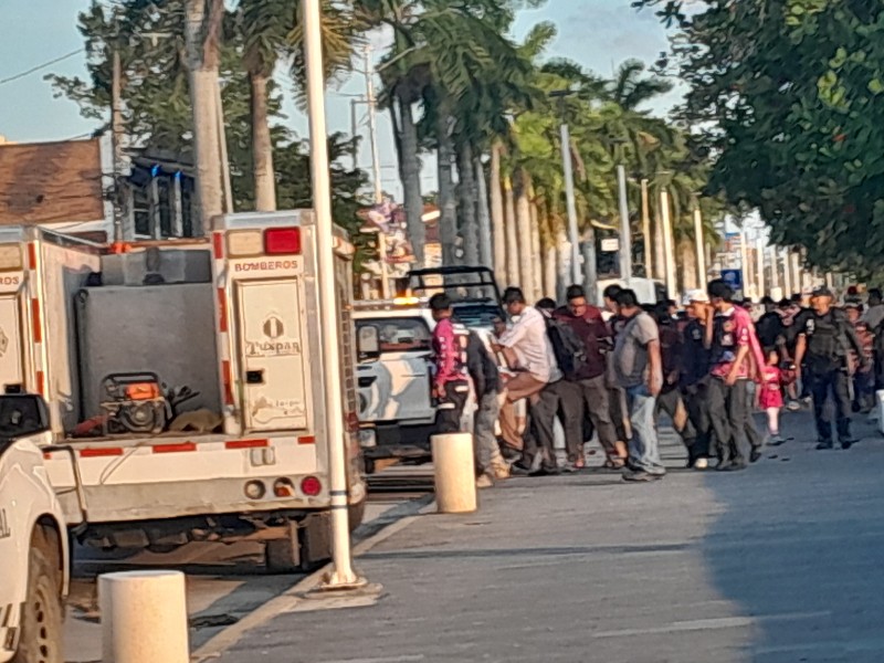 Hombre intentó cruzar el río Tuxpan nadando