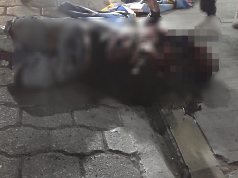 Hombre lesionado por arma blanca