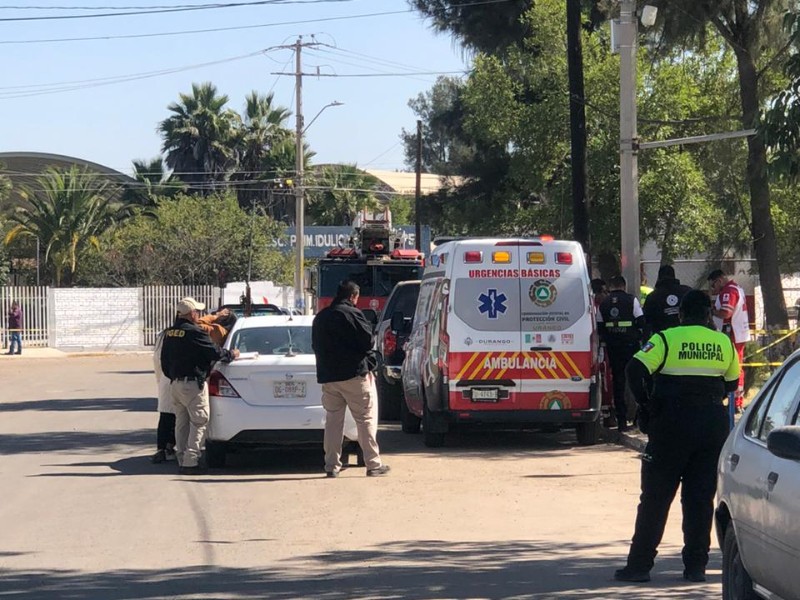 Hombre muere mientras hacía ejercicio en jardín de fraccionamiento Los Fresnos