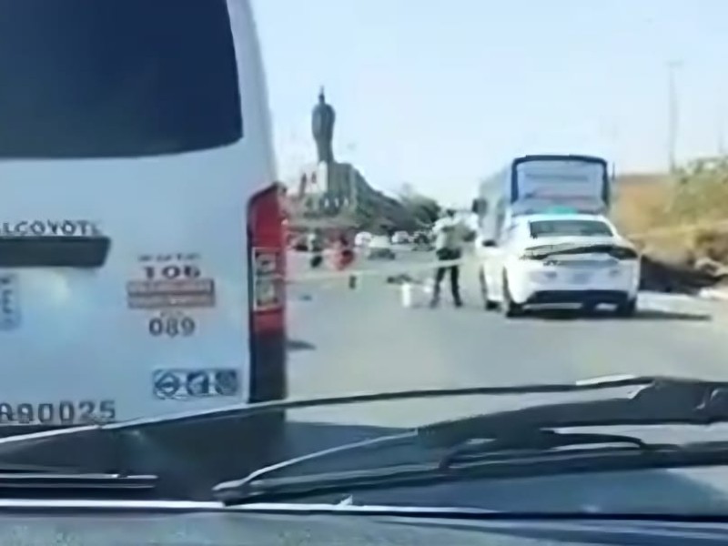 Hombre pierde la vida tras ser atropellado en la carretera federal 57