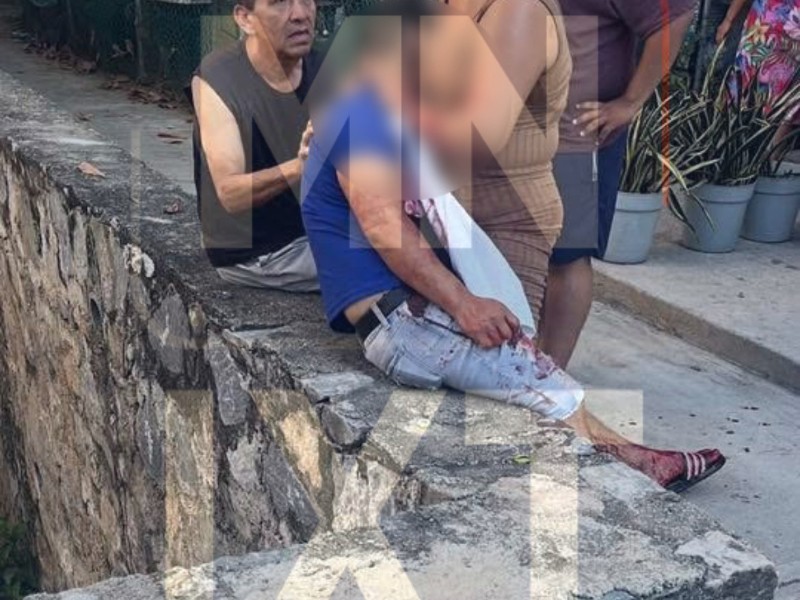 Hombre resulta herido con arma blanca en El Hujal