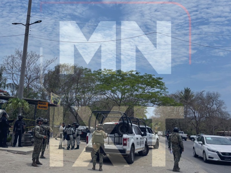 Hombre sin vida en El Coacoyul, tras tiroteo