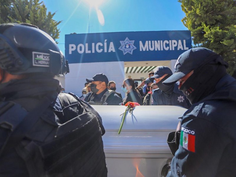 Homenajean a elementos caidos en Fresnillo