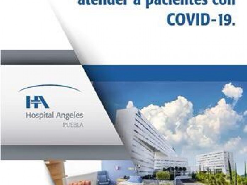 Hospital Ángeles sin capacidad para atender pacientes con Covid-19