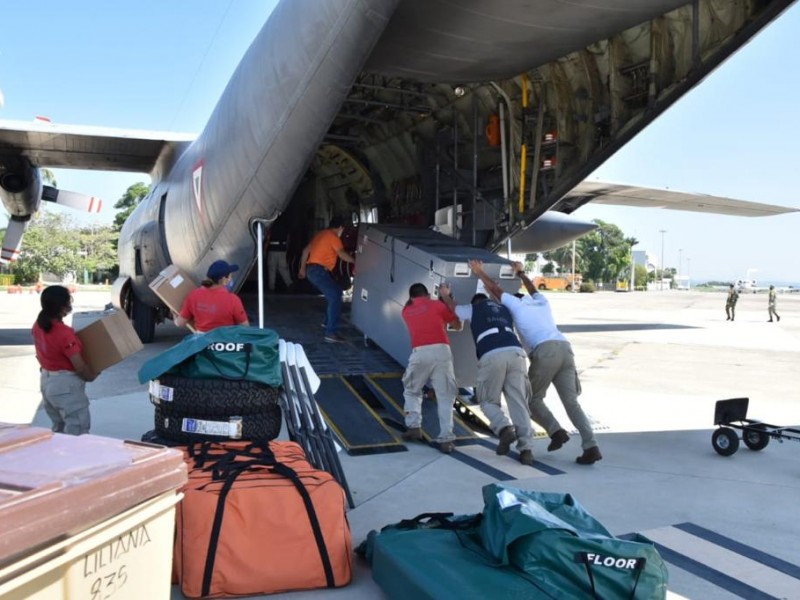 Hospital portátil deja Guerrero y lo envían a Chihuahua