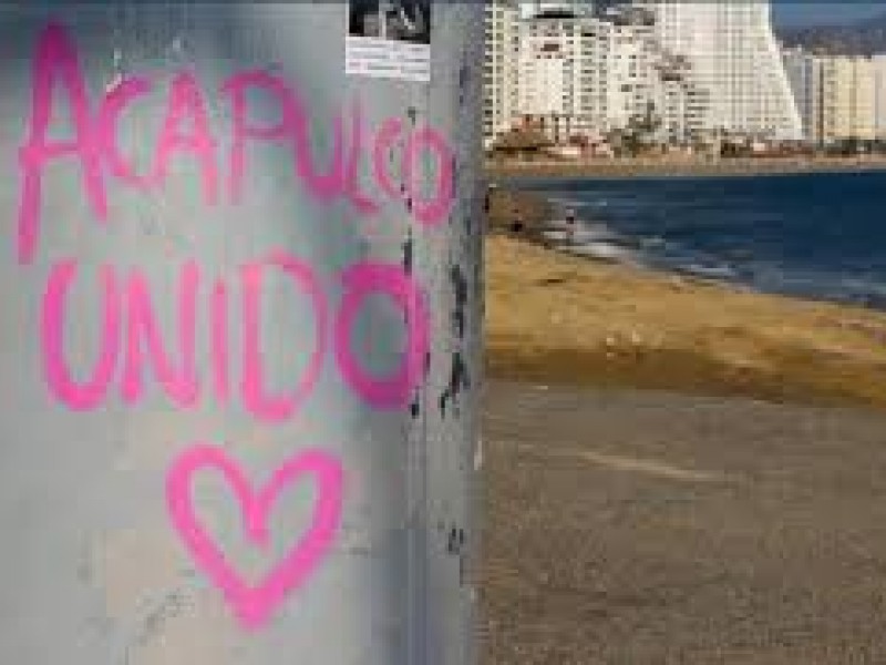 Hoteleros, empresarios y pueblo levantan Acapulco sin apoyo gubernamental