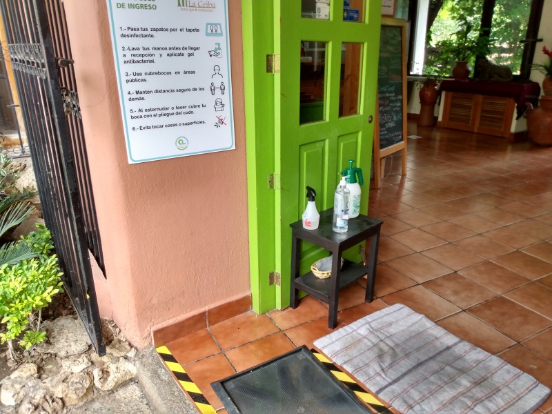 Hoteles en Chiapas cumplen medidas sanitarias