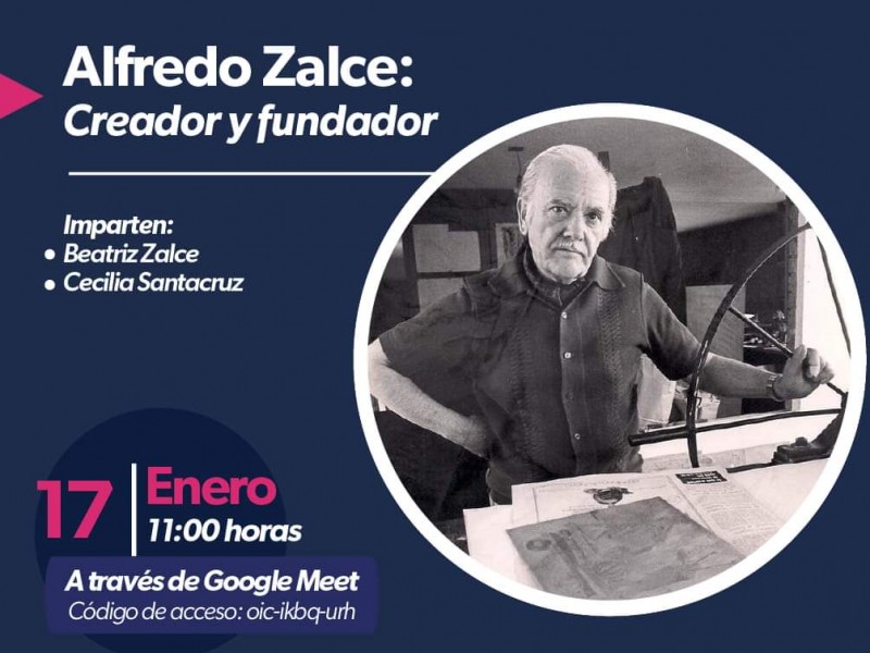 Hoy conferencia sobre Alfredo Zalce
