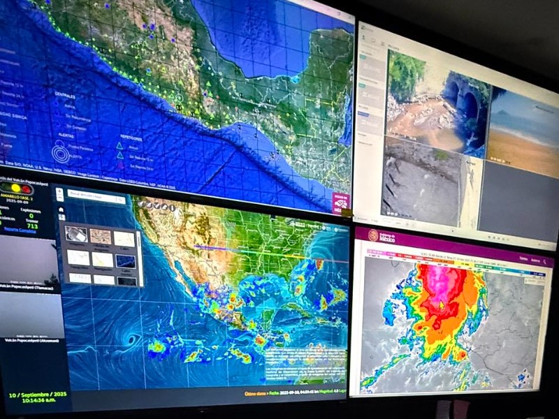 Hoy habrá lluvias fuertes y actividad eléctrica en algunos municipios
