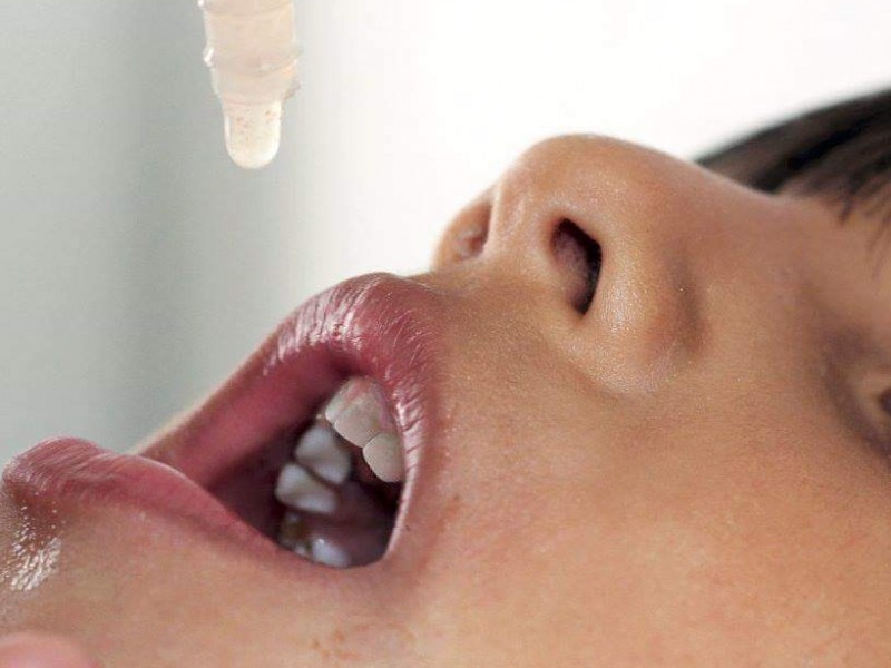 Hoy inicia vacunación de poliomielitis