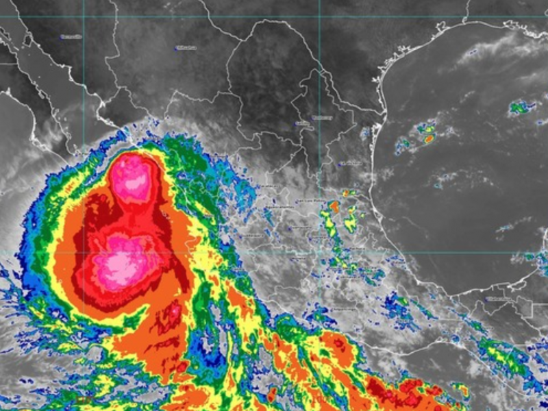 Hoy, lluvias intensas en Colima, Guerrero, Jalisco, Michoacán, Nayarit