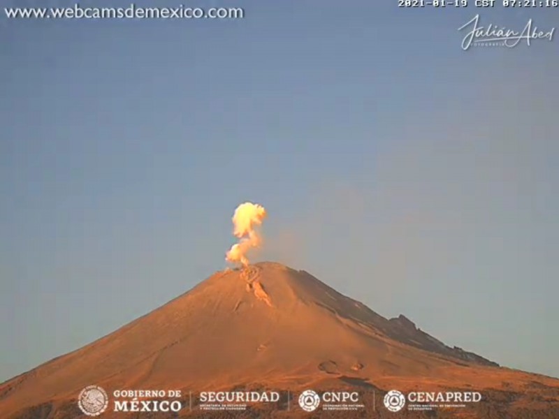 Hoy no se prevé caída de ceniza en la capital