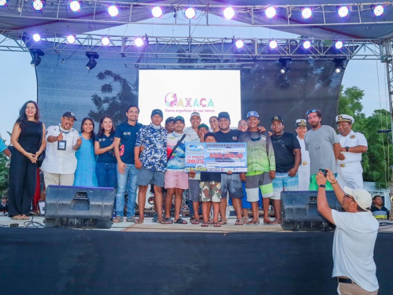 Huatulco concluye Torneo Internacional de Pesca de Pez Vela y Marlín 2025