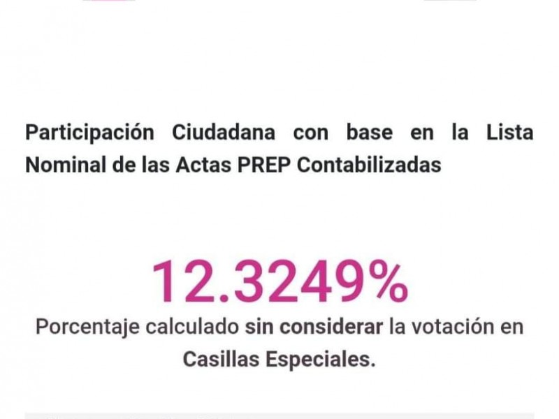 Hubo poca participación en elecciones extraordinarias