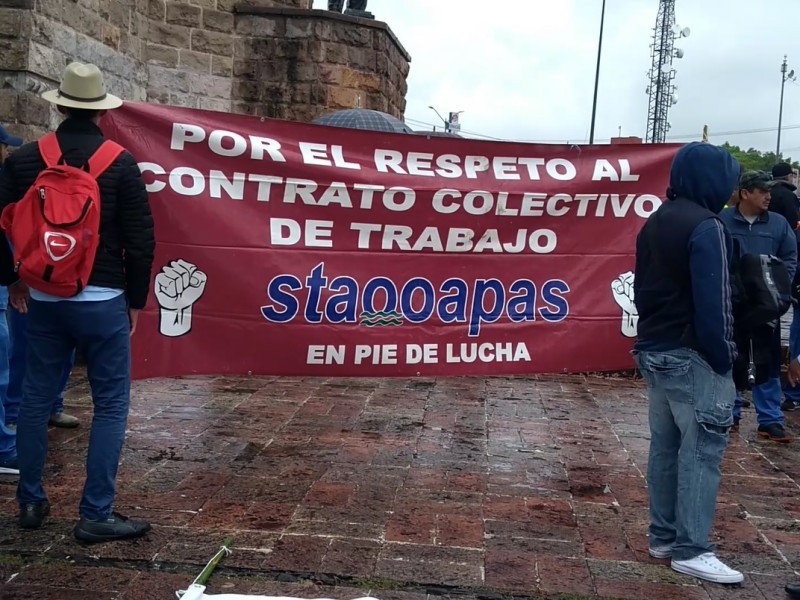 Huelga de STAOOPAS se heredará a Raúl Morón