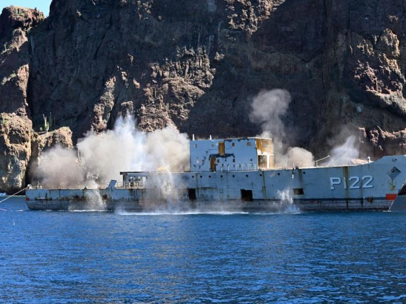 Hundimiento de buque suma nuevos atractivos al turismo marino de Sonora