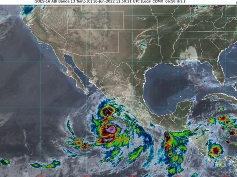 Huracán categoría 1 “Blas” ocasionará lluvias torrenciales en Colima