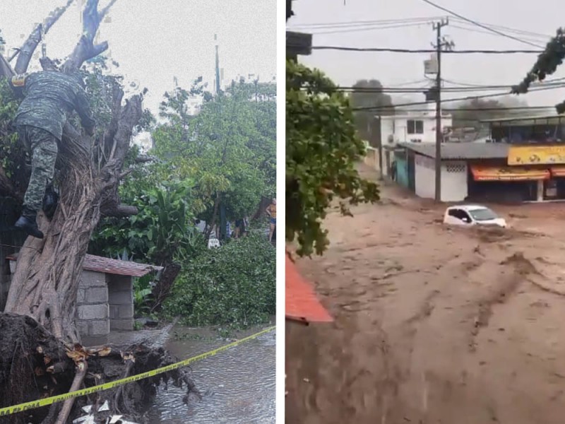 Huracán Enrique dañó 115 viviendas en 11 municipios de Guerrero
