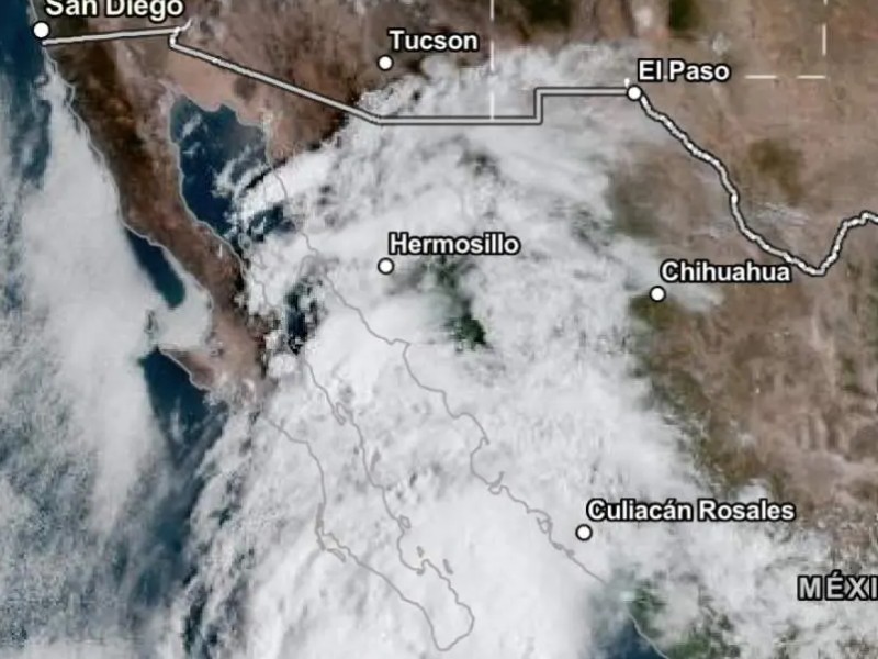 Huracán Lorena amenaza a Cajeme con lluvias de hasta 100 milímetros