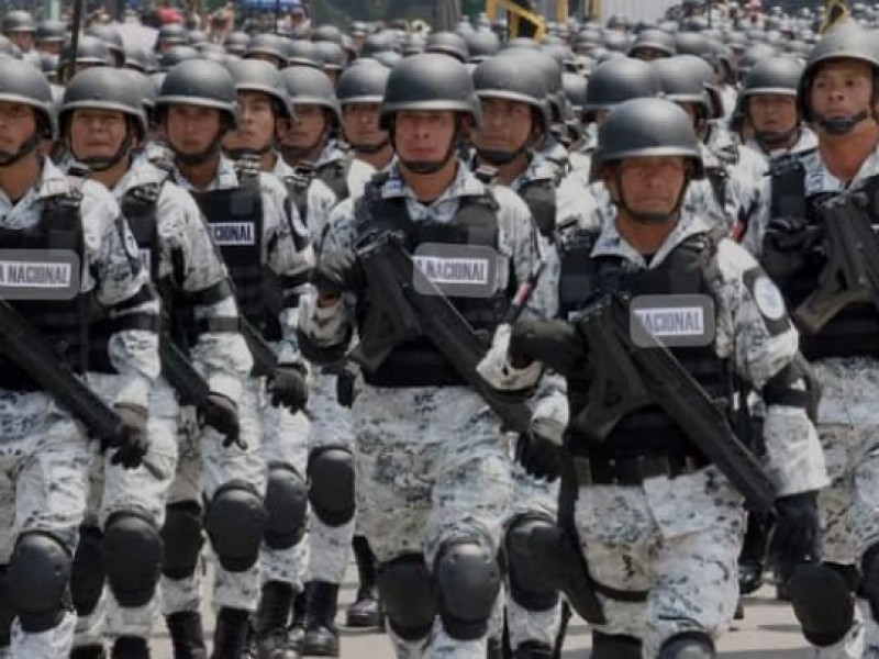 Hurtan cientos de uniformes de la Guardia Nacional en Guanajuato