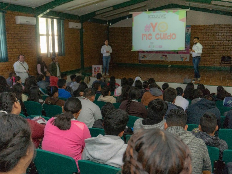 Icojuve realiza programas de apoyo integral a jóvenes