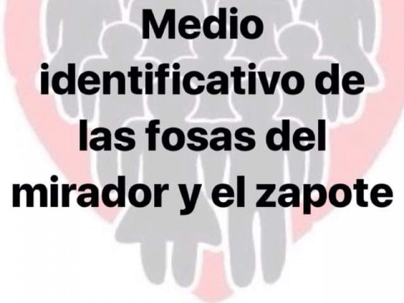 Identifican a cinco de fosas por colectivo