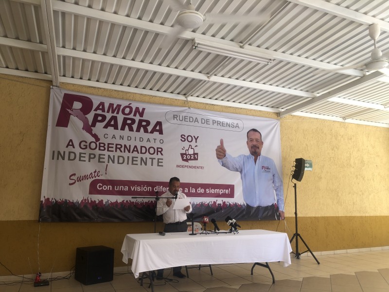 IEE reconoce candidatura independiente de Ramón Parra