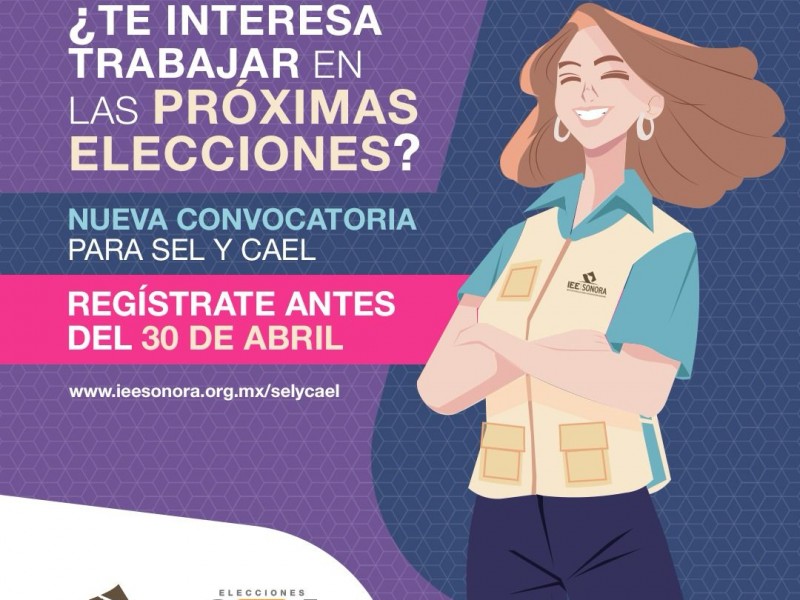 IEE Sonora lanza convocatoria para supervisores y capacitadores electorales