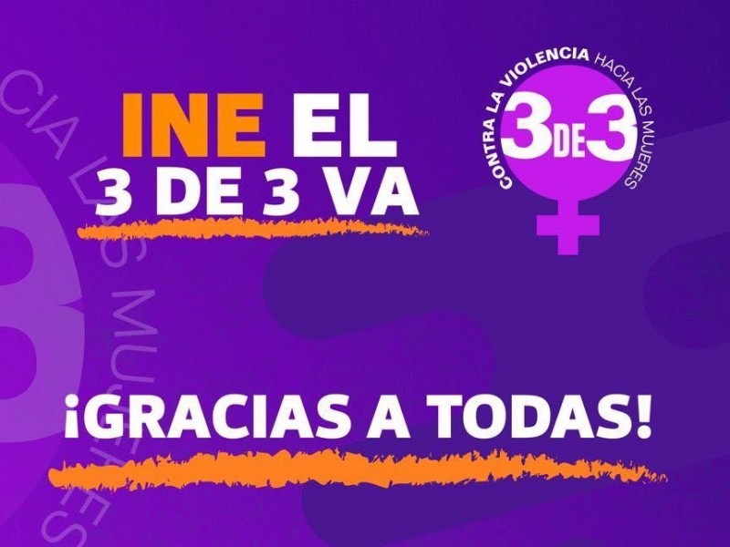 IEEBCS aplicará #3de3vsViolencia