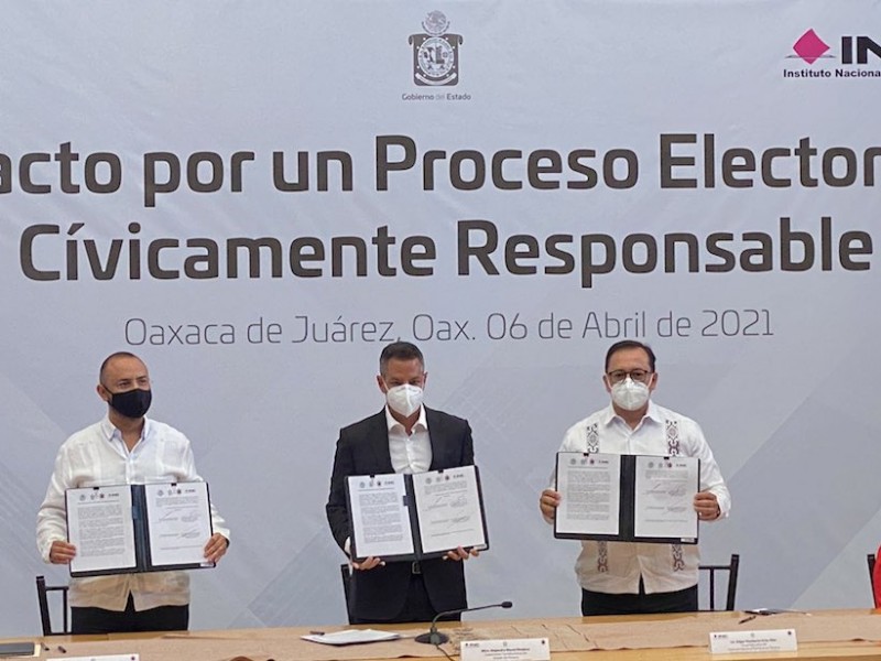 IEEPCO se suma al Pacto por un Proceso Electoral Responsable