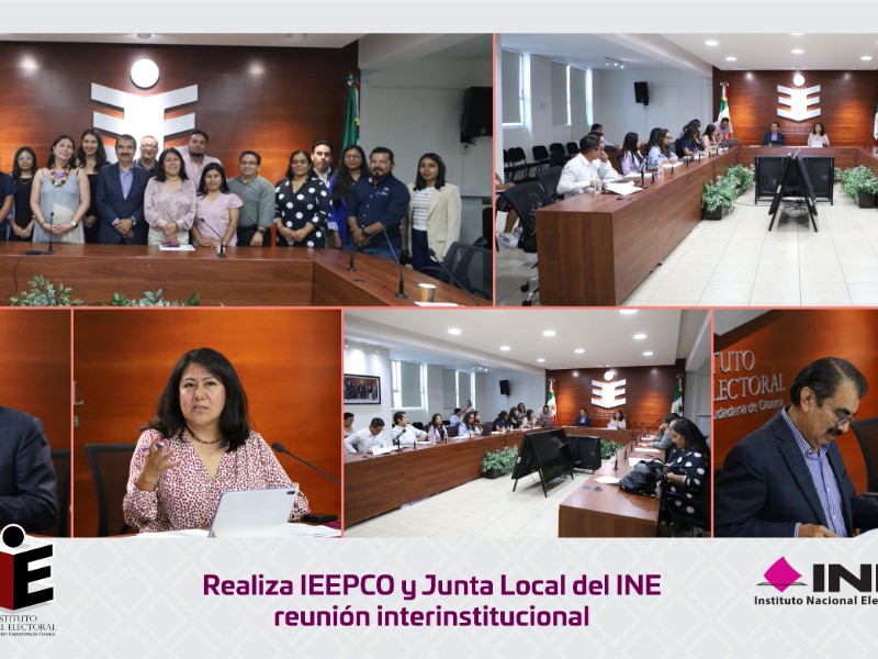 IEEPCO y INE coordinan la Revocación de Mandato en Oaxaca