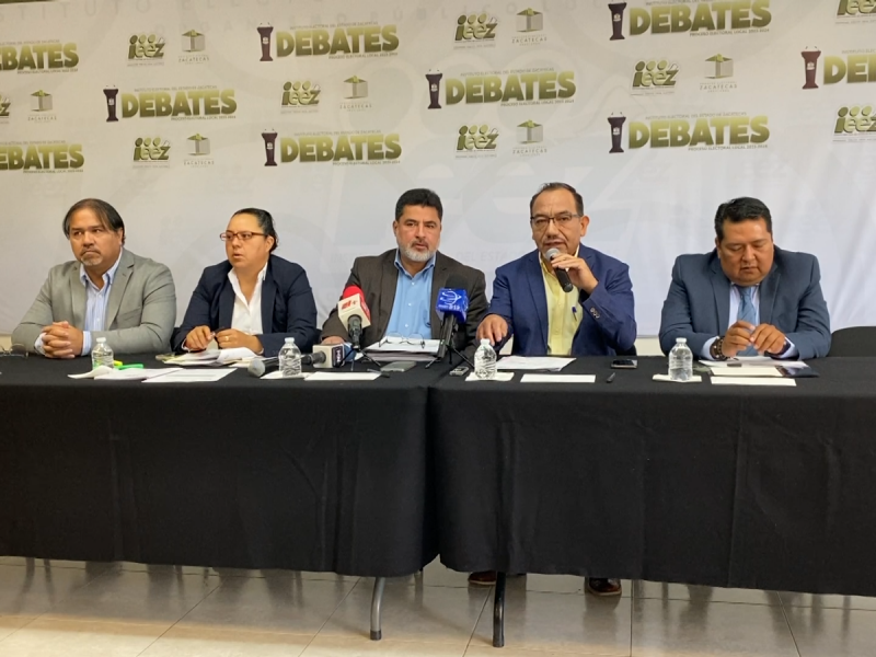 IEEZ cierra convocatoria para debates locales el 9 de mayo