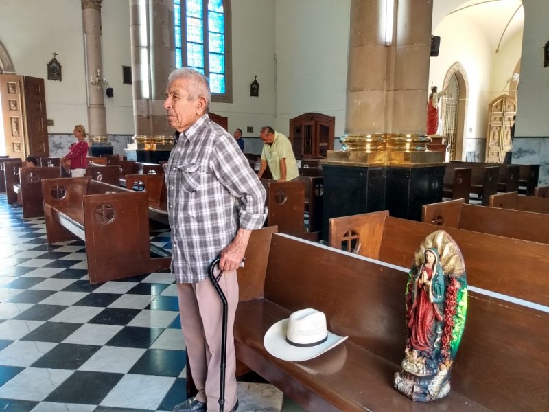 Iglesia católica celebra Día del Abuelo anticipadamente