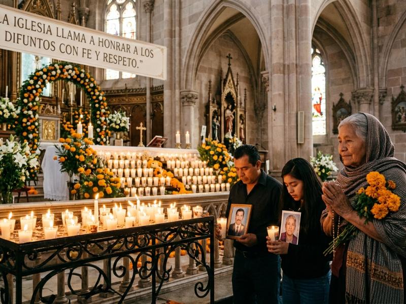 Iglesia llama a honrar a los difuntos con fe y respeto