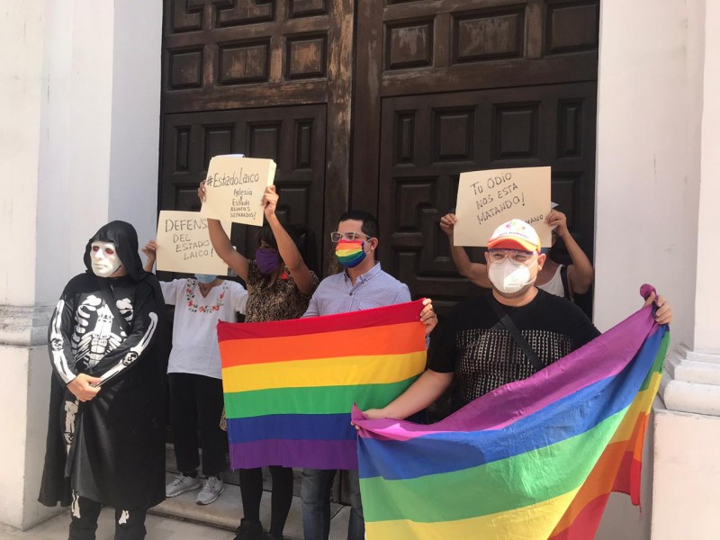 Iglesia no opine sobre asuntos del estado: Colectivos Lgbti