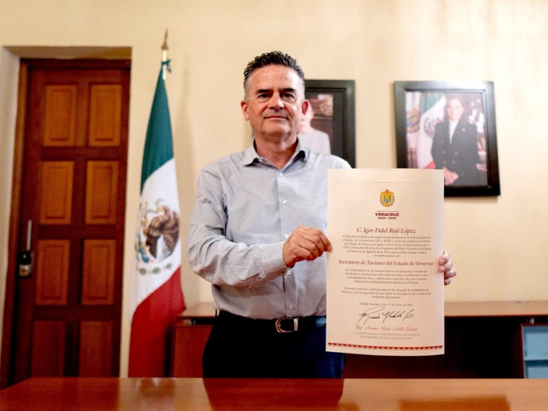 Igor Rojí comienza oficialmente su gestión en SECTUR