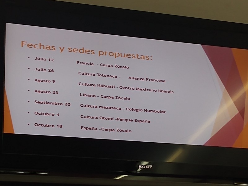 IMACP presentó propuestas de eventos multiculturales