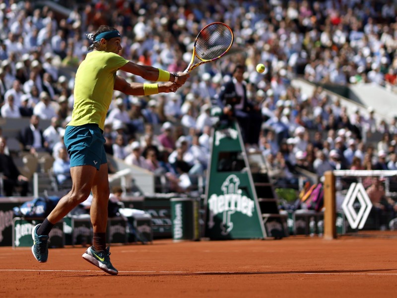 Imparable Nadal en Roland Garros; 22 