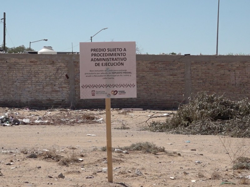 Implementan campaña de notificación para embargo precautorio por adeudos de impuesto predial