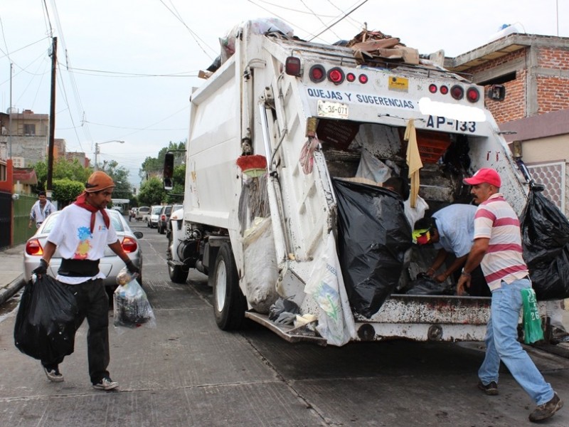 Implementan nuevas rutas de recolección de basura en Zamora