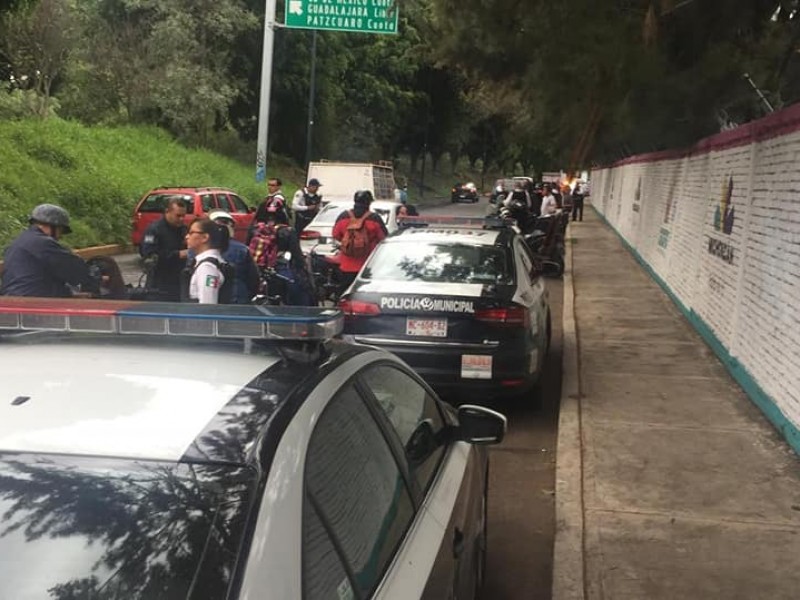 Implementan operativo de seguridad a motociclistas en Morelia