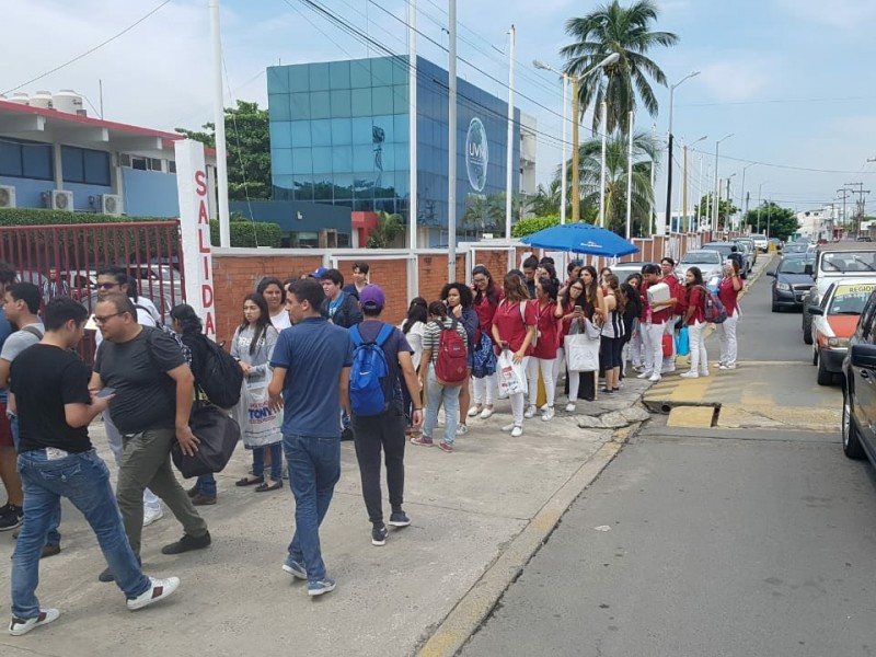 Implementan operativo en UVM por amenaza de tiroteo