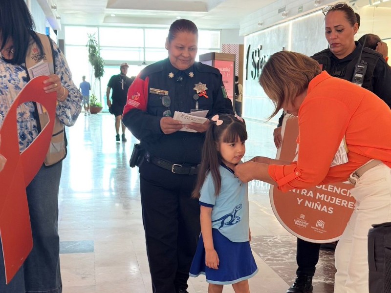 Implementan Operativo Naranja en centros comerciales