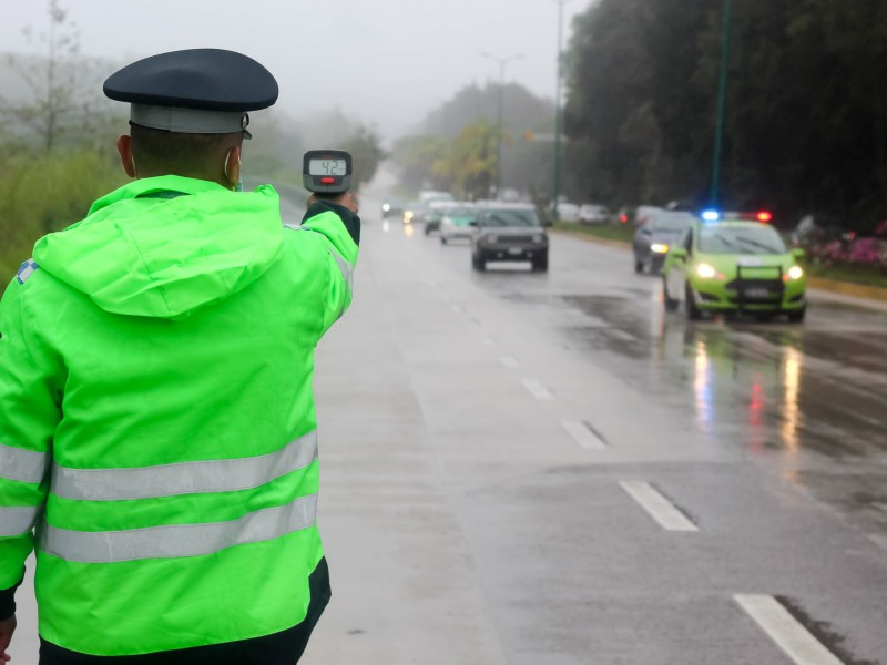 Implementan operativos para evitar accidentes en la Xalapa-Coatepec